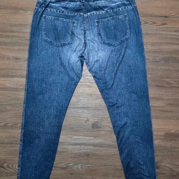 Denim print leggings - Picture 3 of 4